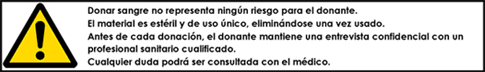 proceso donación sangre